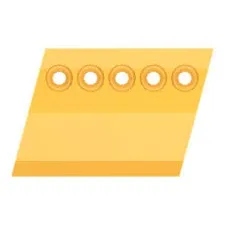 195-7232 Лава хабајућа плоча сегмента горњег поклопца на стени